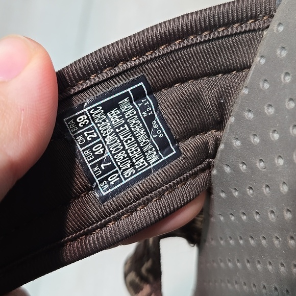 Skechers Women's Reggaee Outdoor Lifestyle Brown Sandals Loop Toe Shoes Sz 10 - Picture 7 of 11